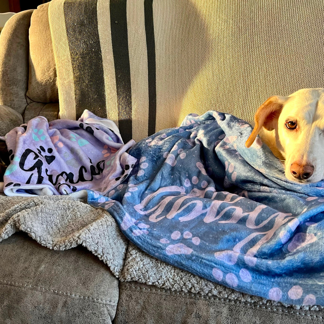 Personalized Lovely Pet Blanket for Comfort & Unique | BKPet12