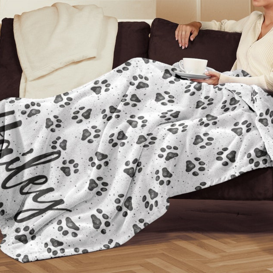 Personalized Lovely Pet Blanket for Comfort & Unique | BKPet12
