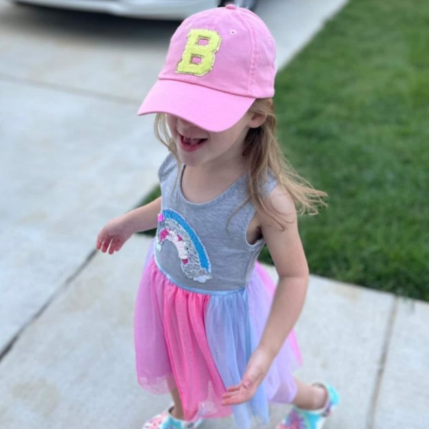 Personalized Child Letter Patch Hat for Comfort & Unique | CWBeach15