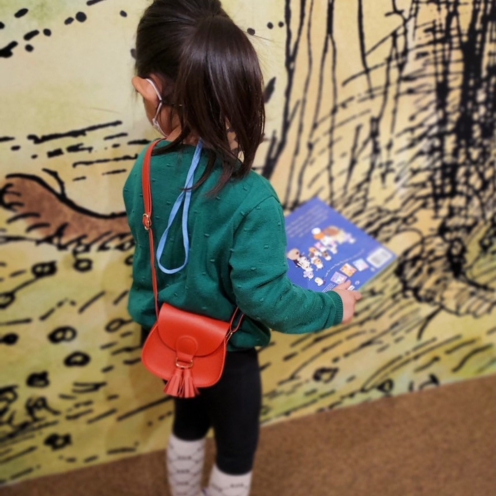 Personalized Girls Color Tassel Purse | CWPack11