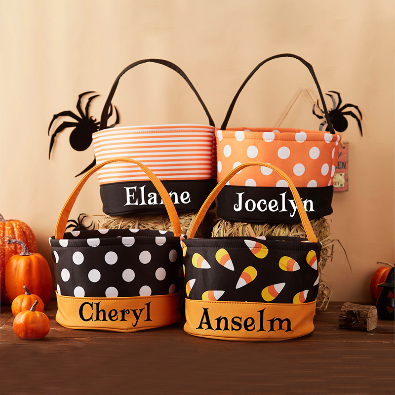 Personalized Name Halloween Bucket | CWHalloween01
