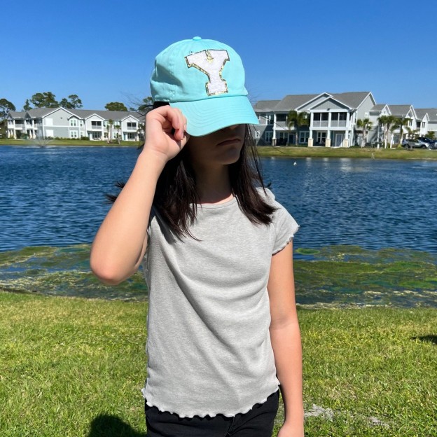 Personalized Child Letter Patch Hat for Comfort & Unique | CWBeach15