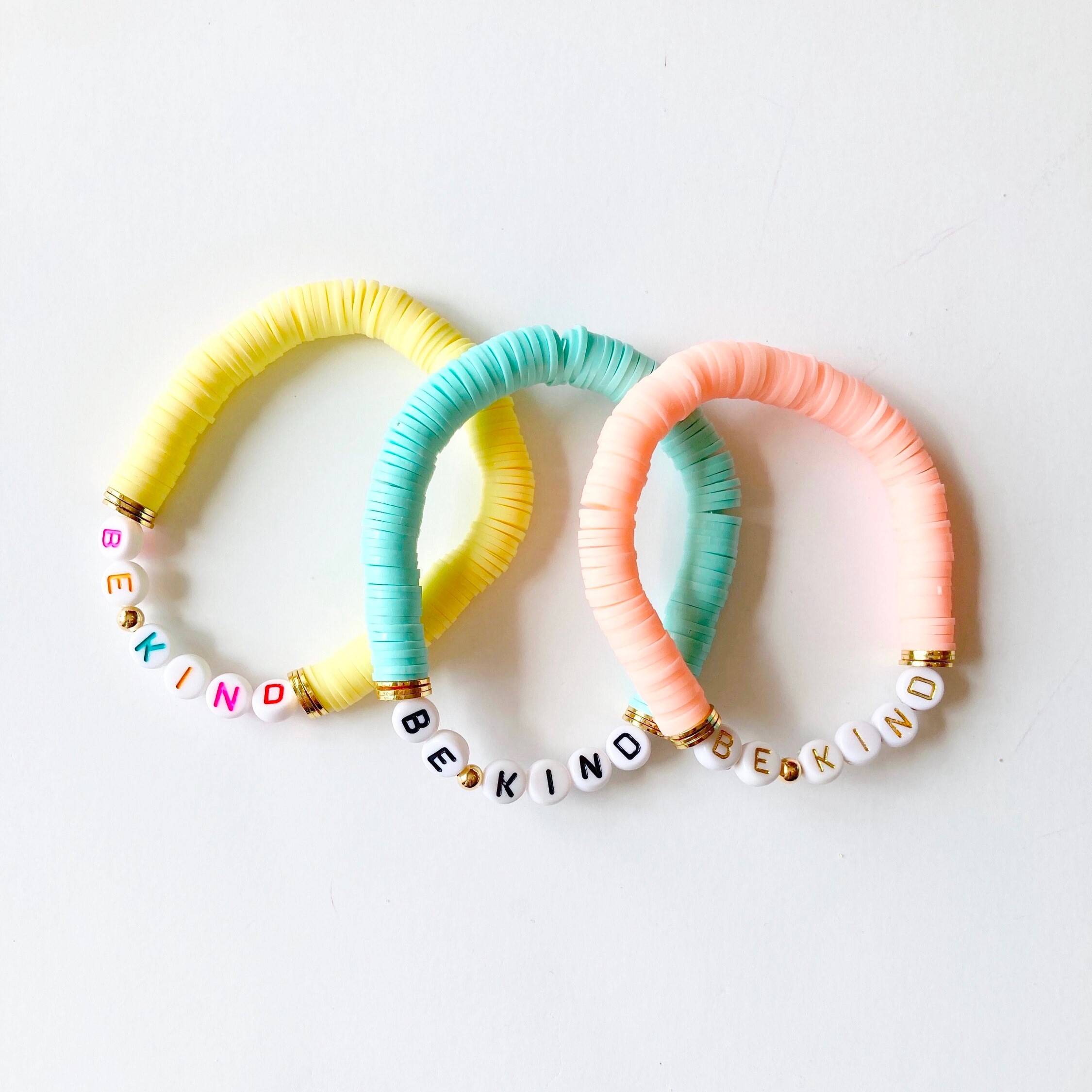 Personalized Colorful Bead Bracelet For Kids & Adult | CWBeach06