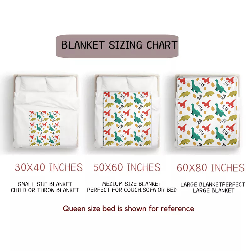 Personalized Lovely Kid Blanket for Comfort & Unique | BKKid06
