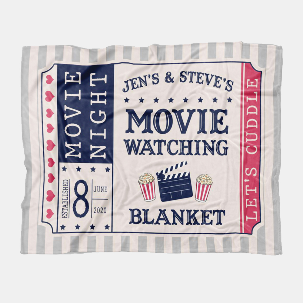 Personalized Anniversary Blanket for Comfort & Unique | BKAN010