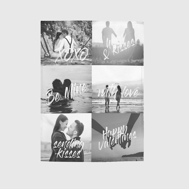 Personalized Memorial Photo Blanket for Comfort & Unique | BKphoto09