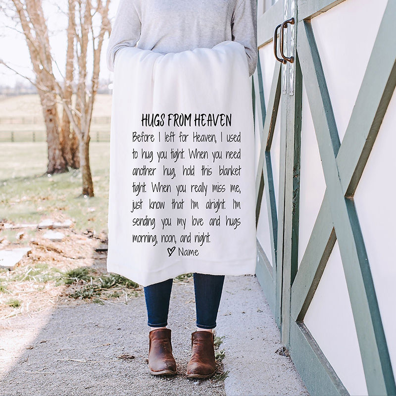 Personalized Love Letter Blanket for Comfort & Unique | BKletter11