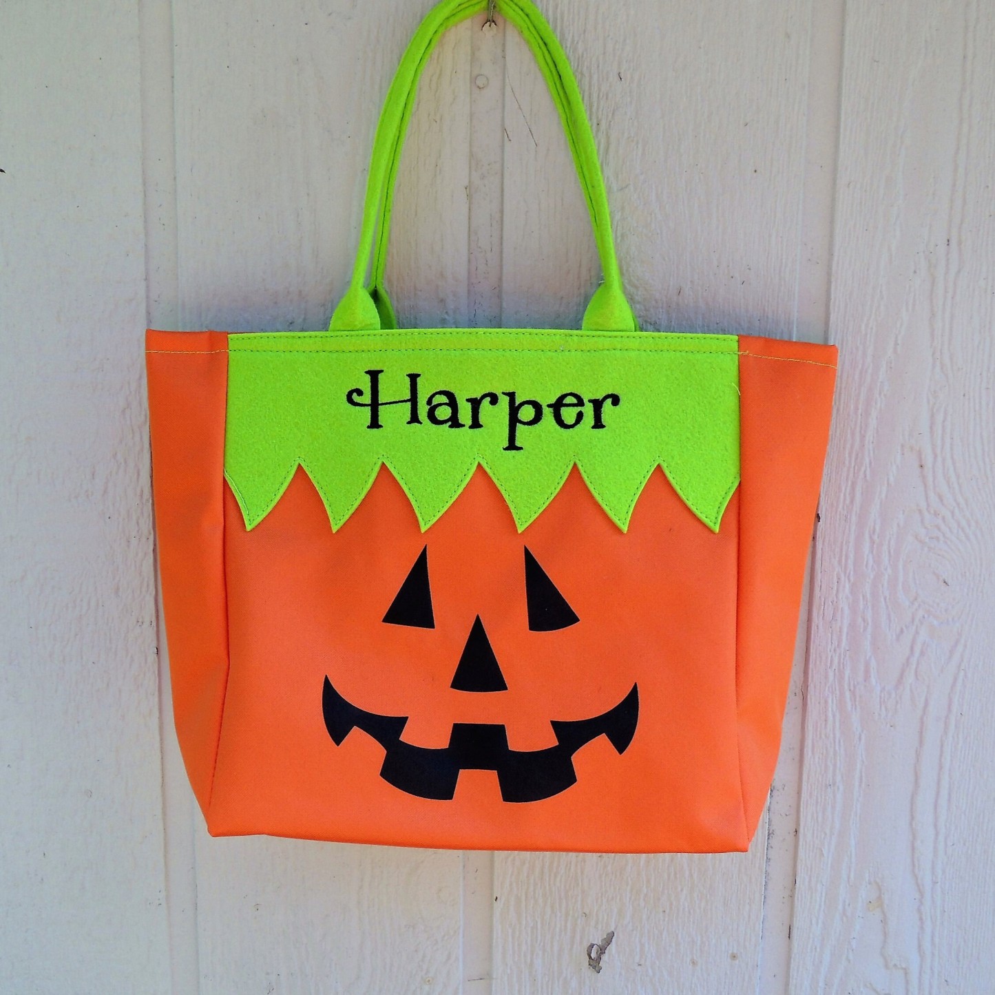 Personalized Name Halloween Tote Bag | CWHalloween04