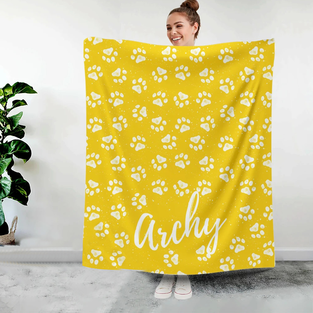 Personalized Lovely Pet Blanket for Comfort & Unique | BKPet12