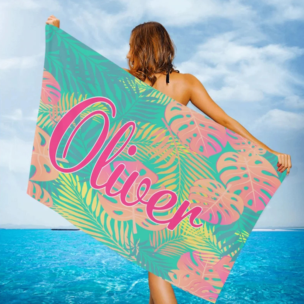 Personalized Lovely Kid Towel for Summer & Beach | CWTowel44