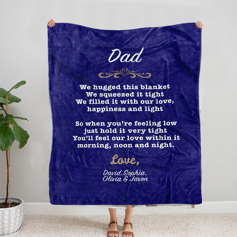 Personalized Love Letter Blanket for Comfort & Unique | BKletter07