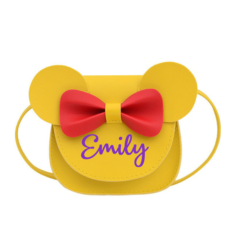 Personalized Kid's Color Cute Crossbody Bag| CWPack07