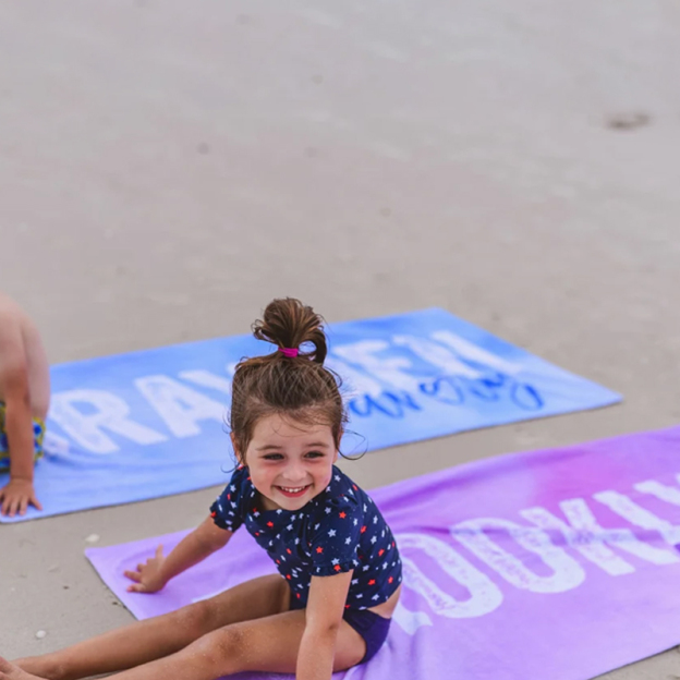 Personalized Lovely Kid Towel for Summer & Beach | CWTowel42
