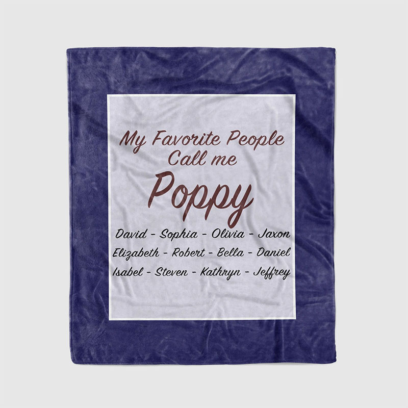 Personalized Love Letter Blanket for Comfort & Unique | BKletter08