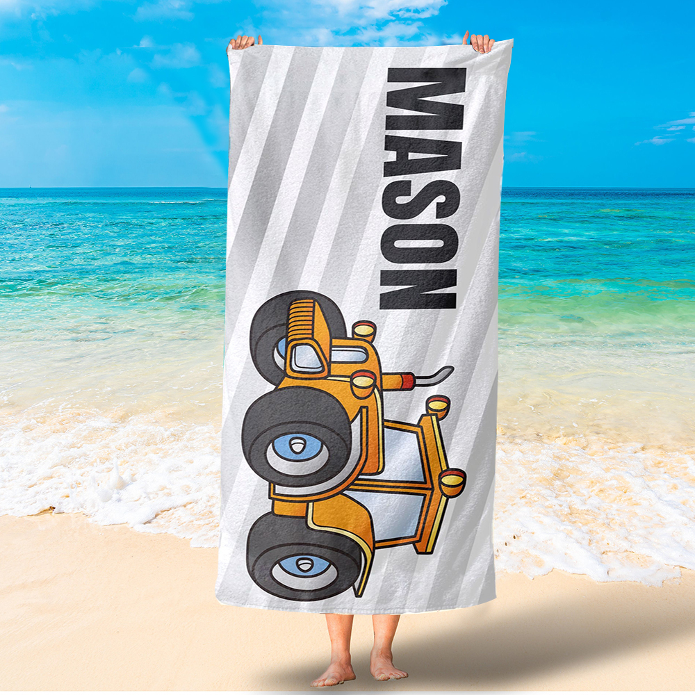 Personalized Lovely Kid Towel for Summer & Beach | CWTowel07