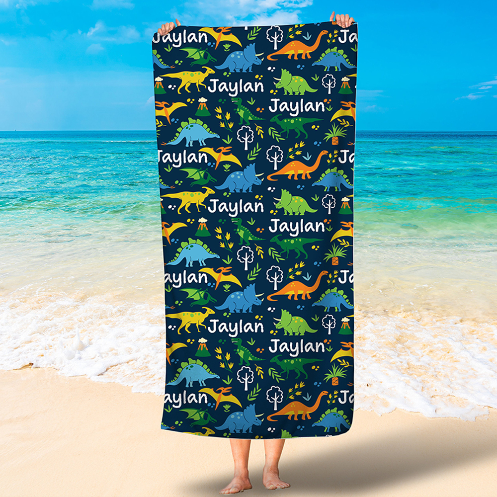 Personalized Lovely Kid Towel for Summer & Beach | CWTowel09