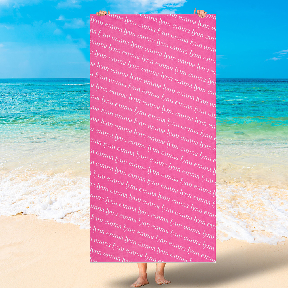 Personalized Lovely Kid Towel for Summer & Beach | CWTowel19