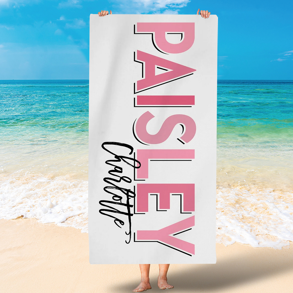 Personalized Lovely Kid Towel for Summer & Beach | CWTowel20