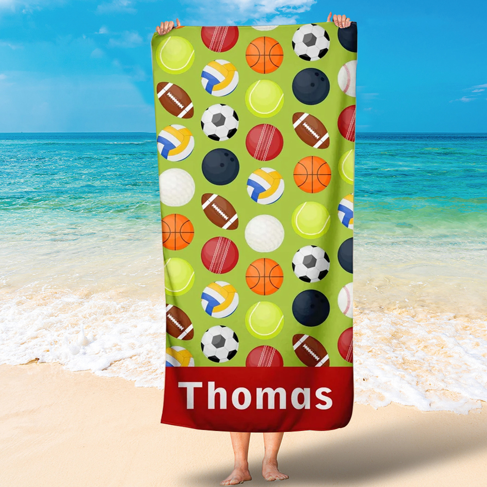 Personalized Lovely Kid Towel for Summer & Beach | CWTowel22