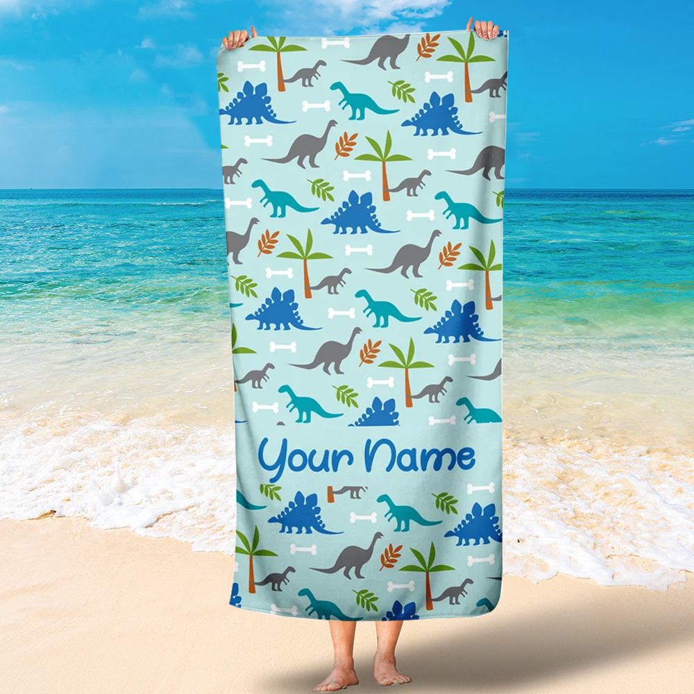 Personalized Lovely Kid Towel for Summer & Beach | CWTowel09