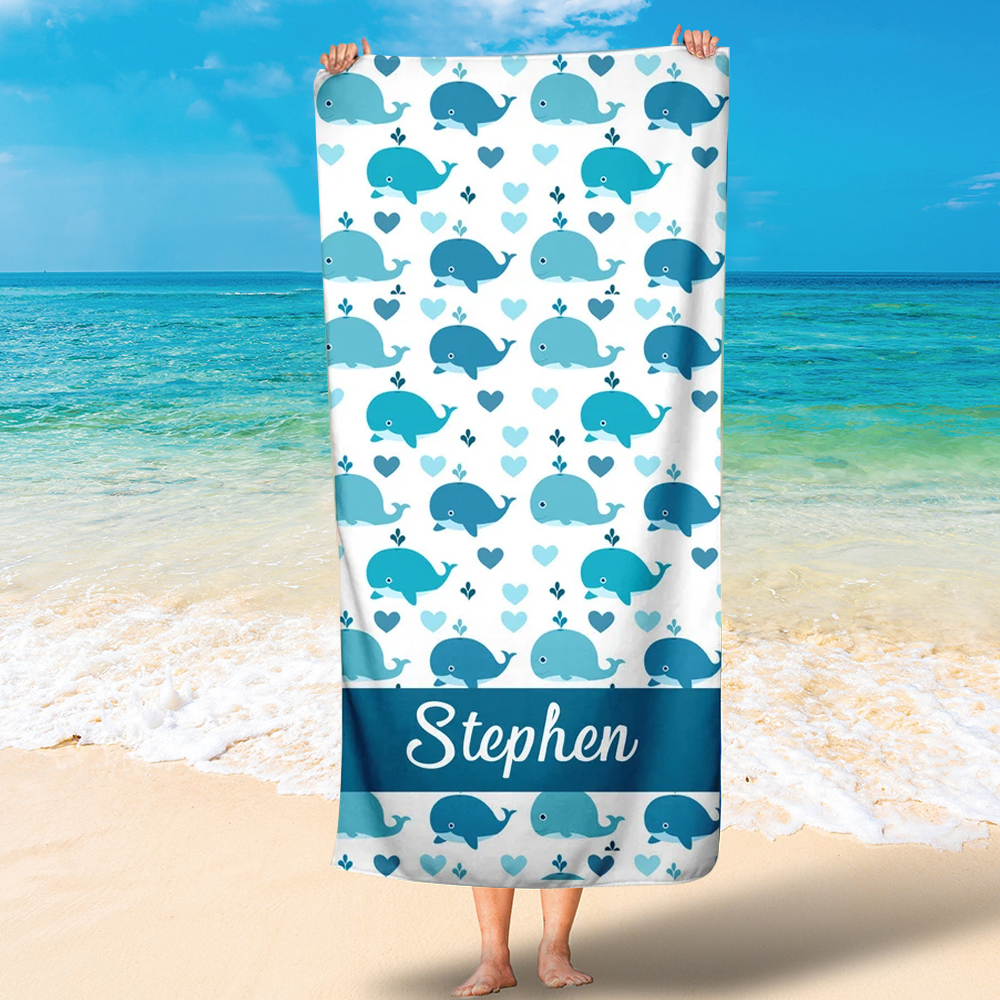 Personalized Lovely Kid Towel for Summer & Beach | CWTowel24