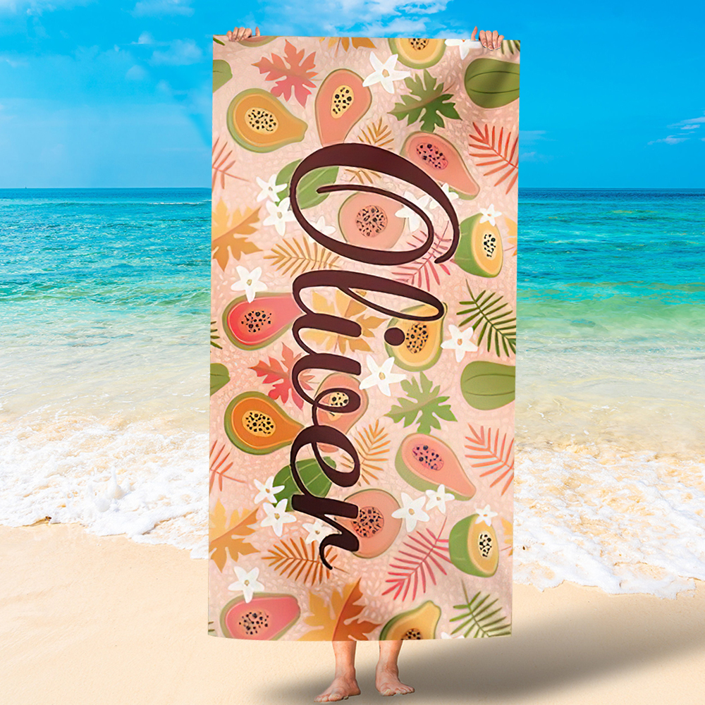 Personalized Lovely Kid Towel for Summer & Beach | CWTowel44