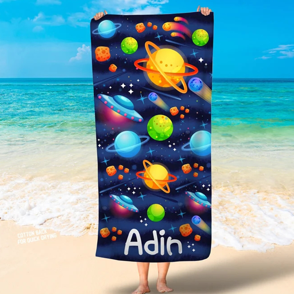Personalized Lovely Kid Towel for Summer & Beach | CWTowel45
