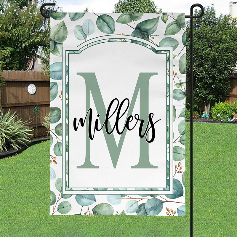 Personalized Double-sided Welcome Garden Flags | GarFlag08
