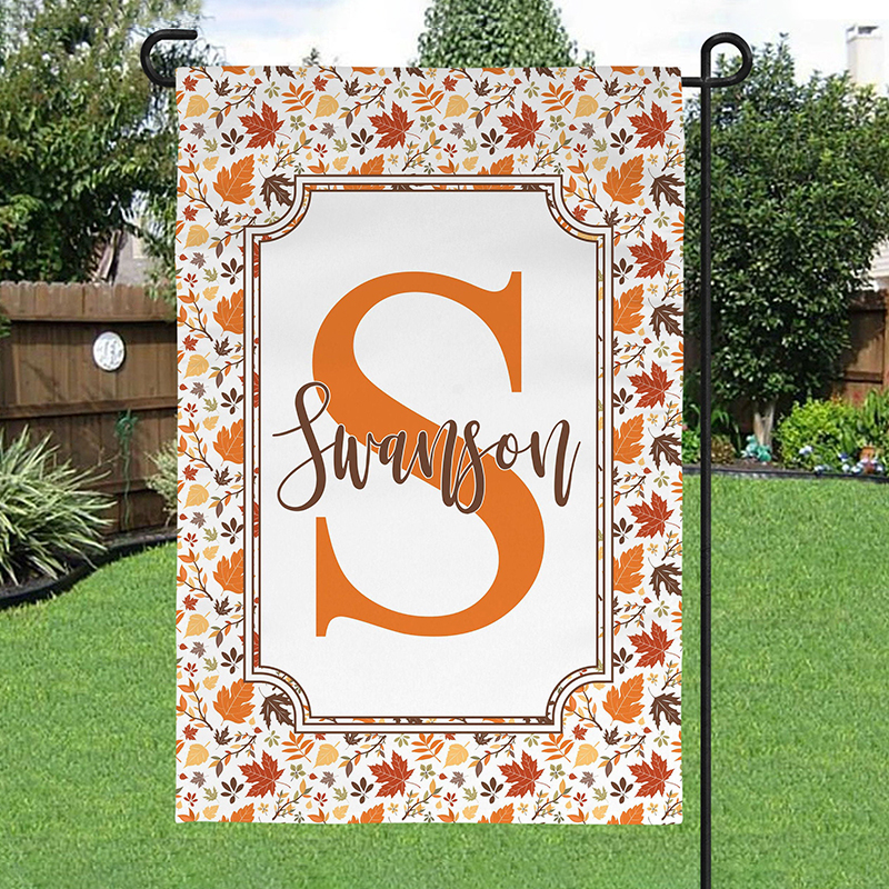 Personalized Double-sided Welcome Garden Flags | GarFlag19