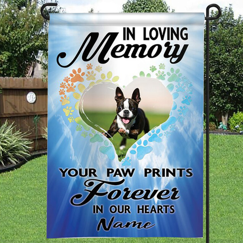 Personalized Double-sided Memory Garden Flags | GarFlag46