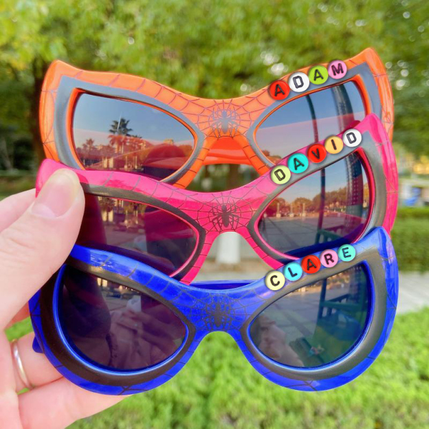 Personalized Colorful Letters Sunglasses For Kids | CWBeach16