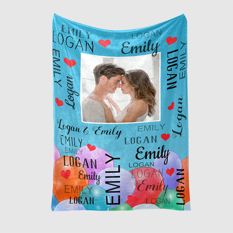 Personalized Memorial Photo Blanket for Comfort & Unique | BKPhoto23