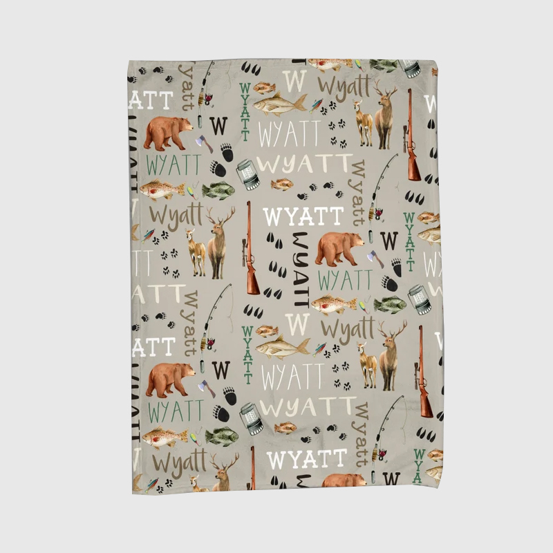 Personalized Lovely Kid Blanket for Comfort & Unique | BKKid83