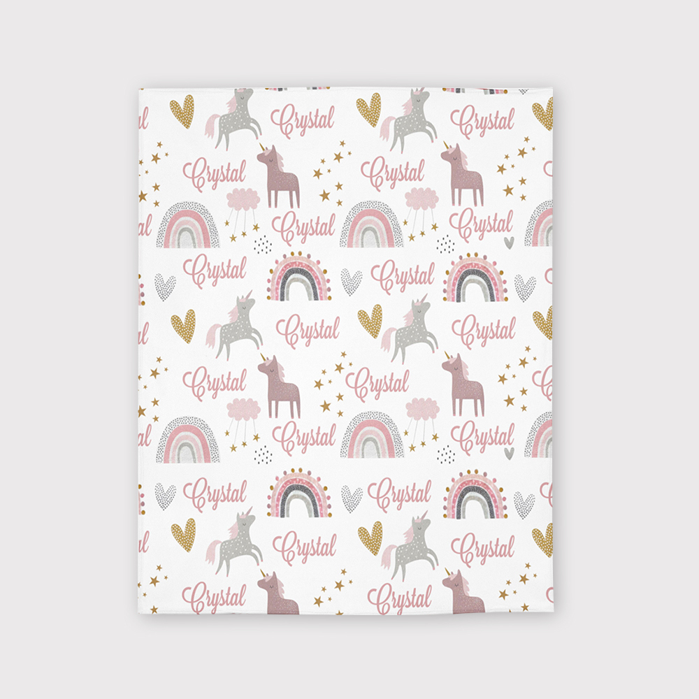 Personalized Lovely Kid Blanket for Comfort & Unique | BKKid90