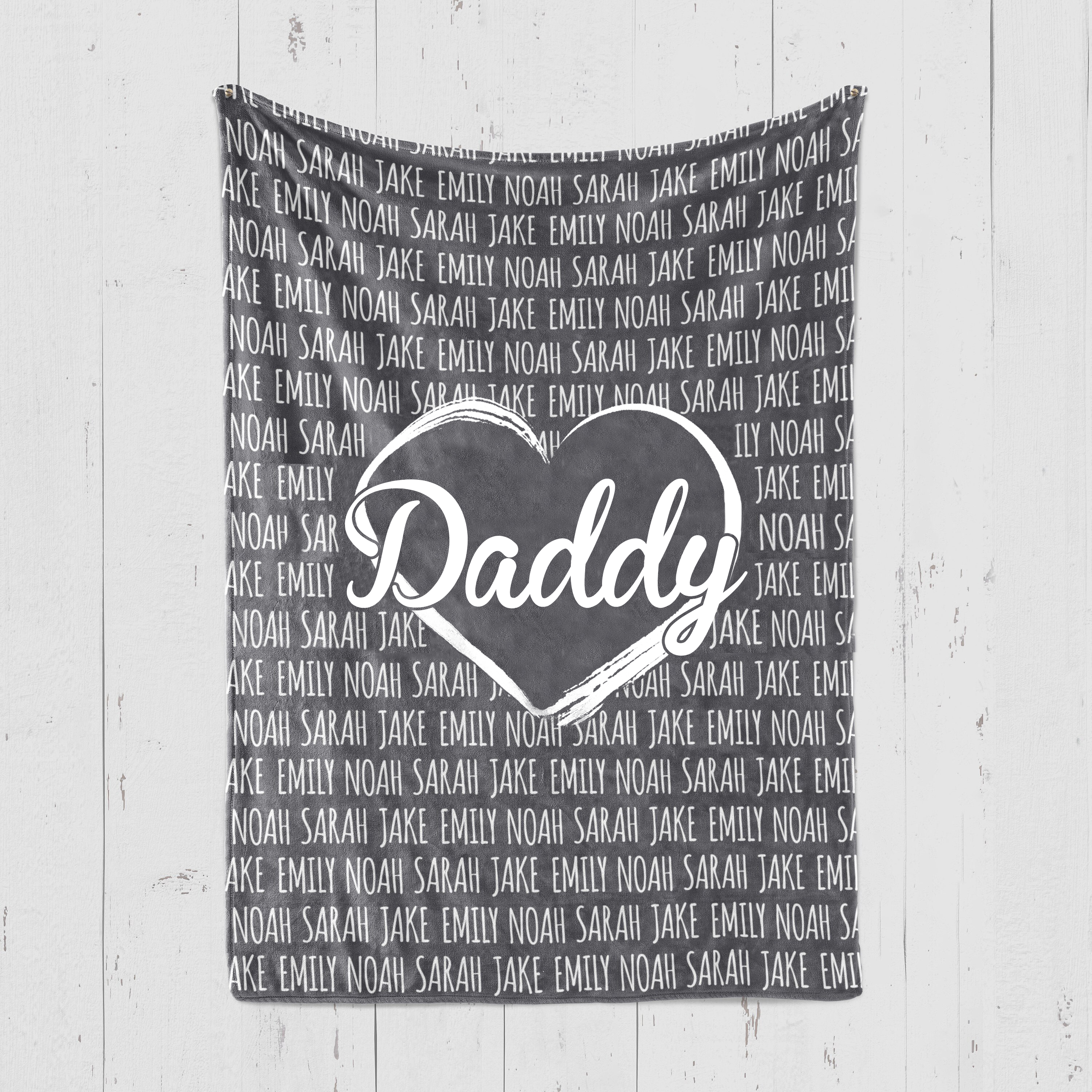 Personalized Family Name Blanket for Comfort & Unique | BKName10
