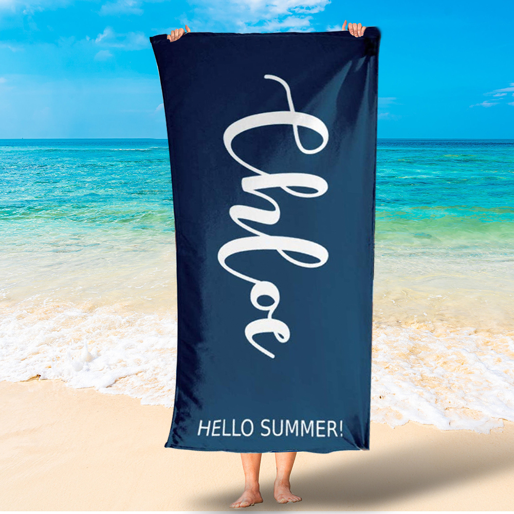 Personalized Lovely Kid Towel for Summer & Beach | CWTowel01