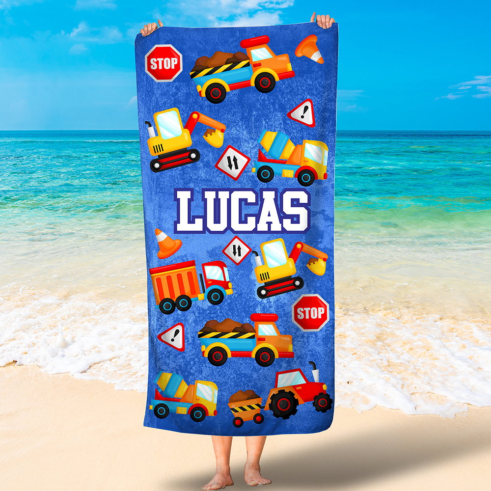 Personalized Lovely Kid Towel for Summer & Beach | CWTowel06