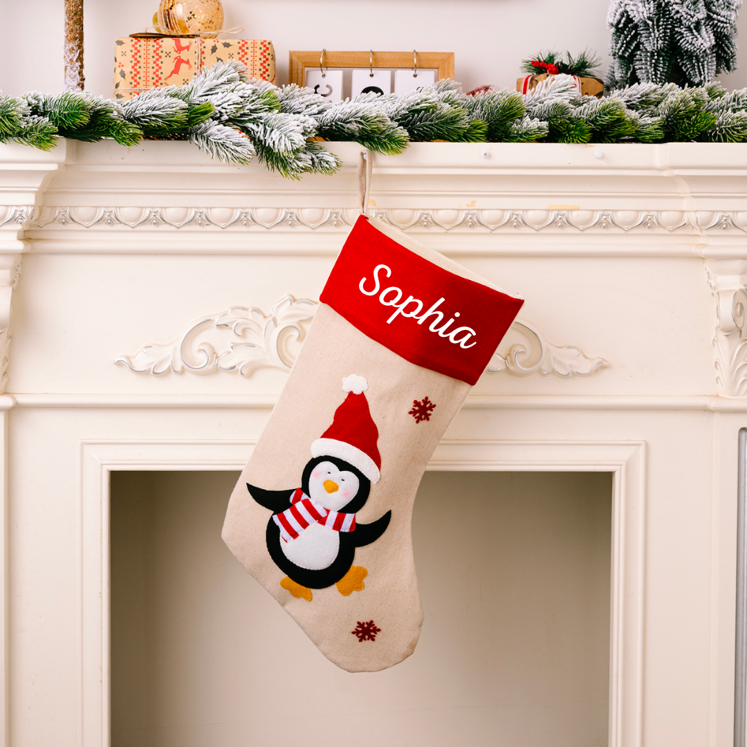 Personalized Christmas Stockings with Family Name | MCGift02