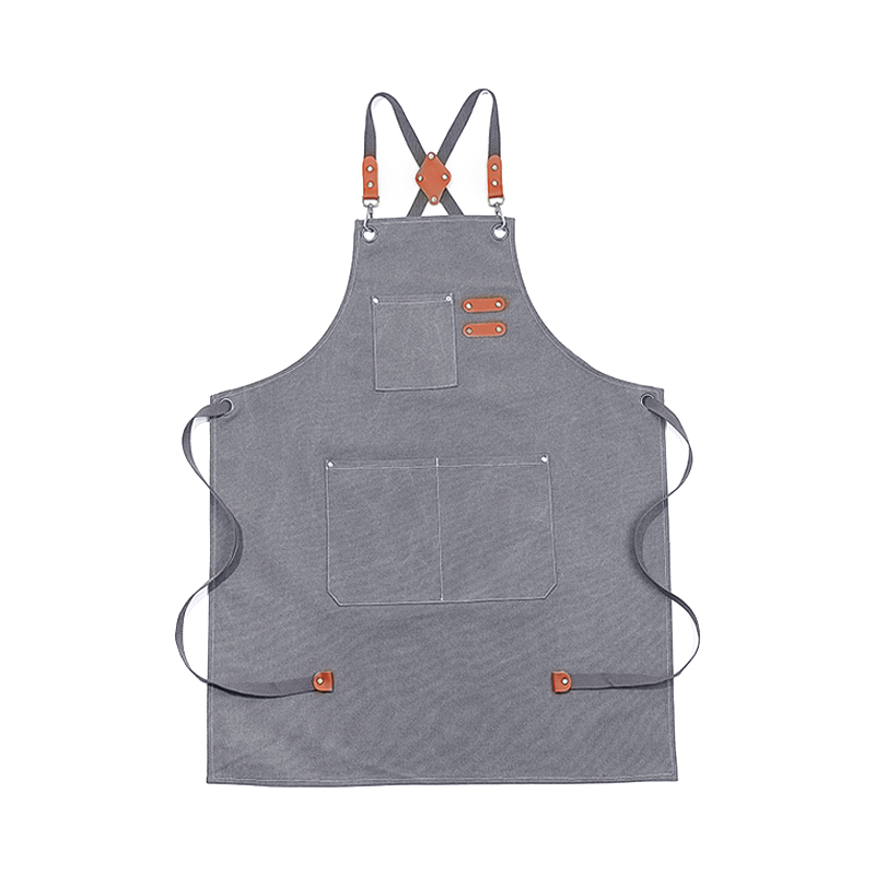 Personalized Name on Canvas Apron with Pockets for Unisex Adult | Apro