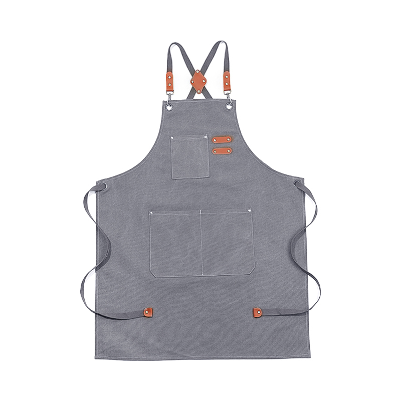 Personalized Name on Canvas Apron with Pockets for Unisex Adult | Apro