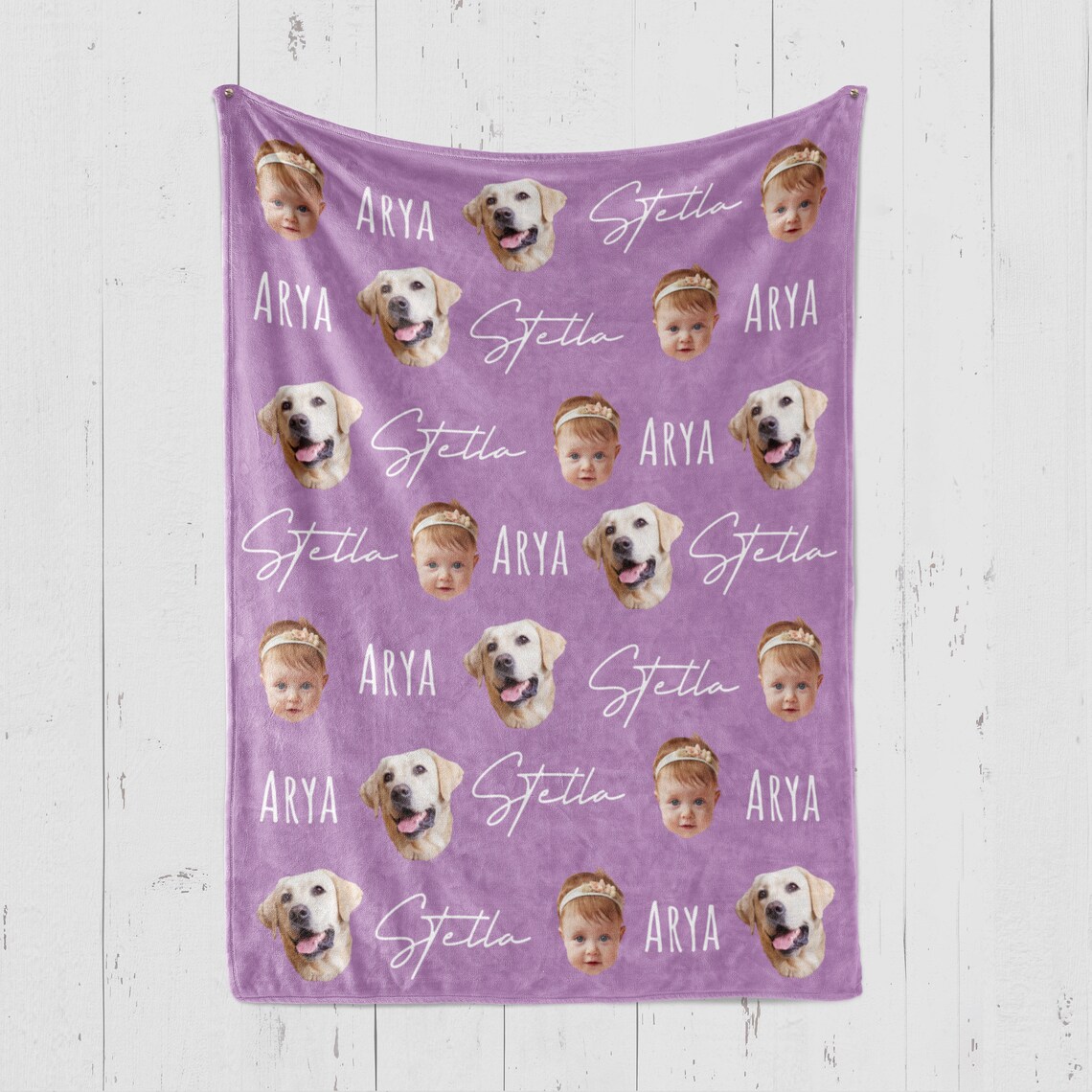 Personalized Funny Face Blanket for Comfort & Unique | BKFace01