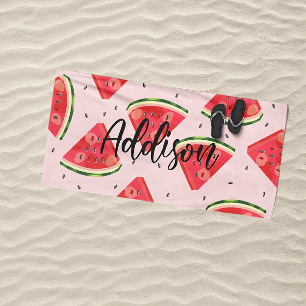 Personalized Lovely Kid Towel for Summer & Beach | CWTowel14