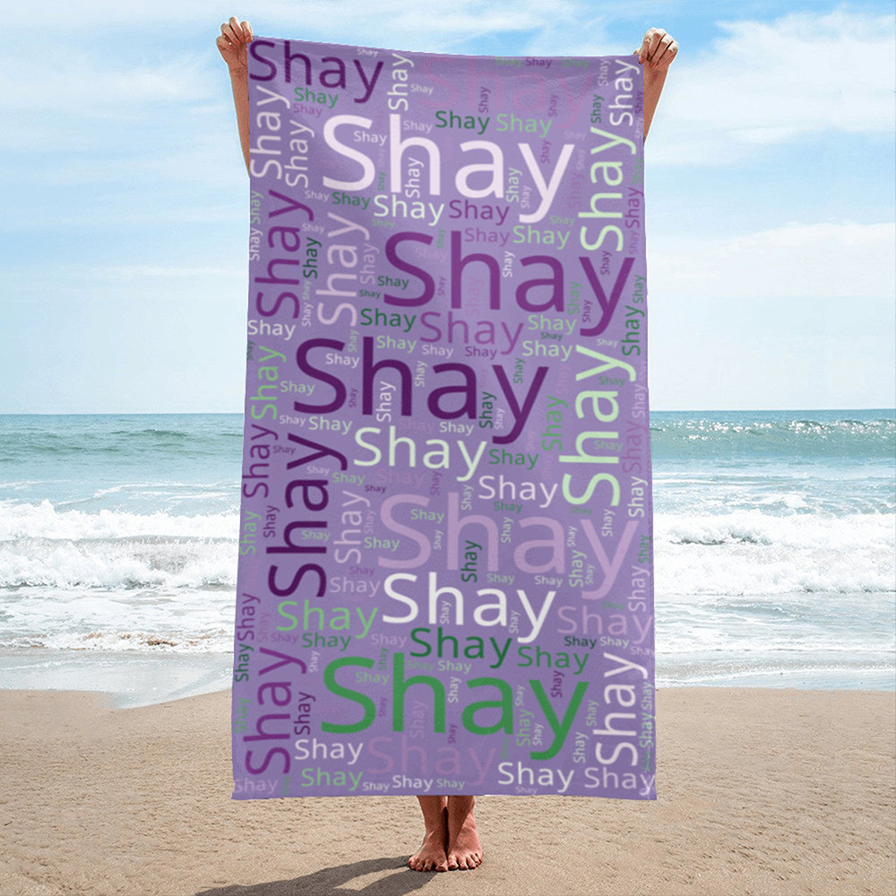 Personalized Lovely Kid Towel for Summer & Beach | CWTowel18
