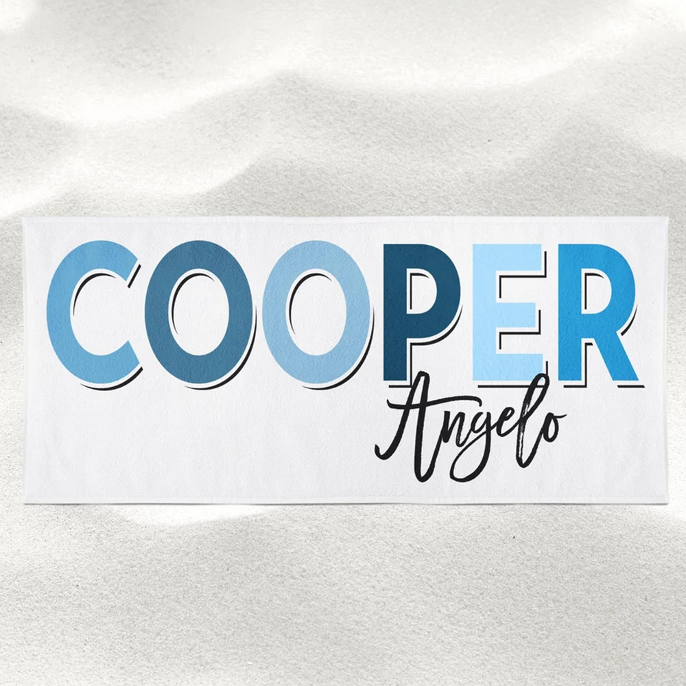 Personalized Lovely Kid Towel for Summer & Beach | CWTowel20