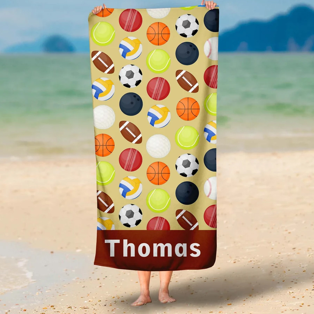 Personalized Lovely Kid Towel for Summer & Beach | CWTowel22