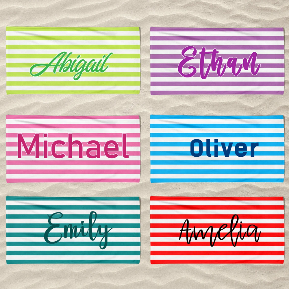 Personalized Lovely Kid Towel for Summer & Beach | CWTowel33