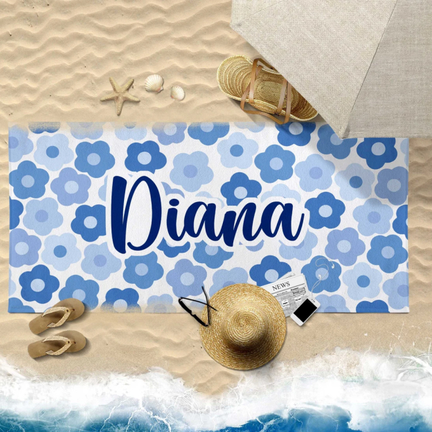 Personalized Lovely Kid Towel for Summer & Beach | CWTowel34