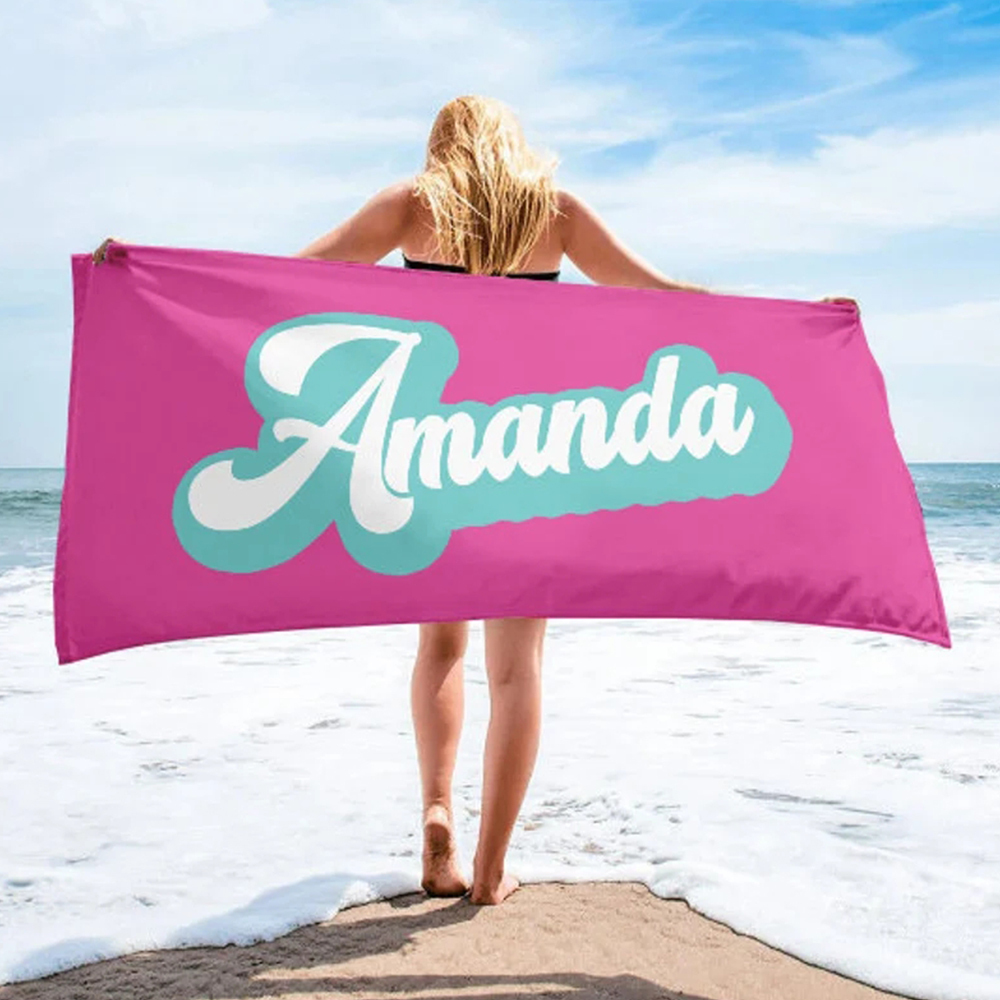 Personalized Lovely Kid Towel for Summer & Beach | CWTowel43