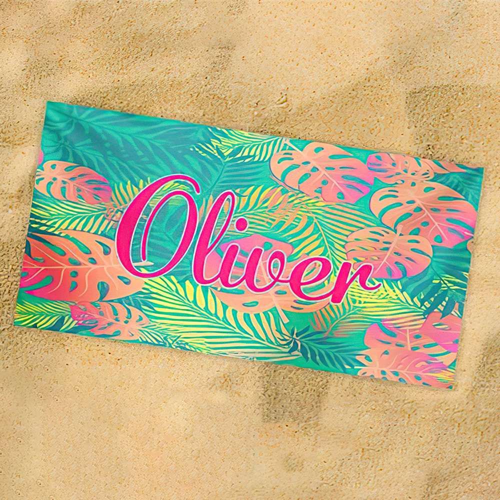 Personalized Lovely Kid Towel for Summer & Beach | CWTowel44