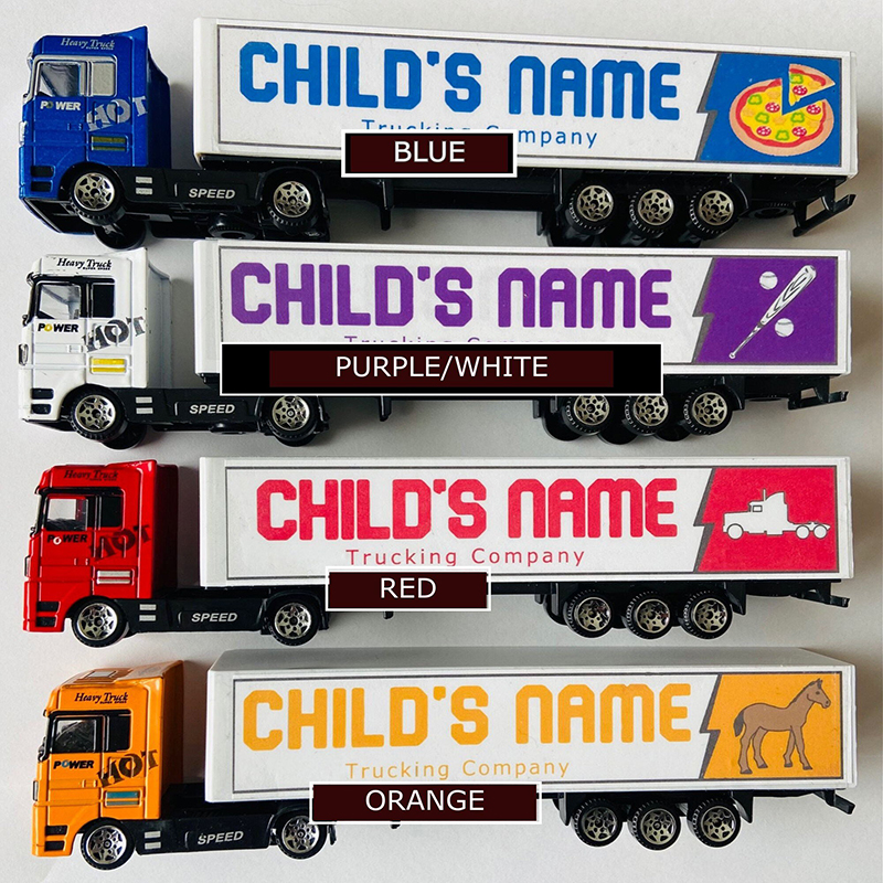 Personalized Color Toy Truck | CWToy14